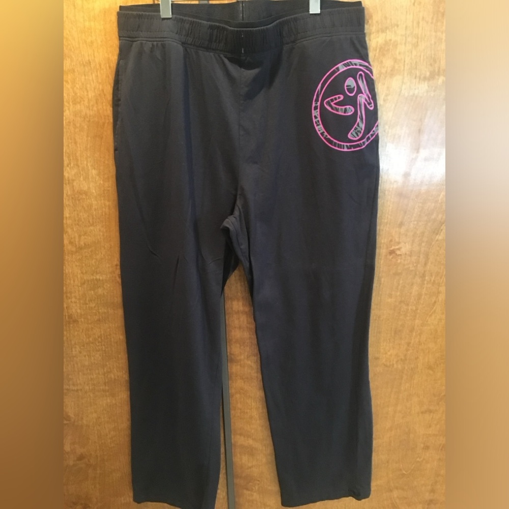 Black Pants with Pink Logo I’m